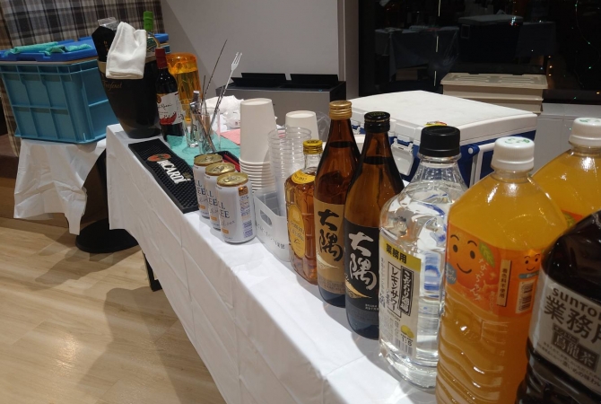 ケータリング飲み放題の画像1