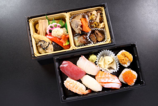 New にぎり玉手箱 たまてばこ 電話注文のみ お寿司弁当 Special Bento