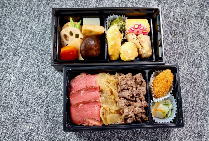 【New】ローストビーフとすき焼き御膳　(二段重)の画像3